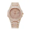 Luksusowa para reloj moissanite renogio feminino męskie nadgarstka Montre de Marque Erkek Kol Saati Iced Out Watch For Women