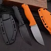 15006 STEEP COUNTRY HUNTER Nylon Glass Fibre Handle Hunting Knife Camping Fixed Blade with Sheath