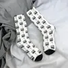 Men's Socks All Seasons Crew Stockings Starship Robot Purdue Harajuku Fashion Long Accessories For Men Women Birthday Present