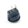 Smart Home Control grossist 100st/Lot Red Button On-Off SPST KCD1-2 ROUNT ROCKER SWITCH 2PIN 6A/250V 10A/125V AC 20mm hål