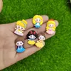 Decorative Flowers 20/50/100pcs Cute Resin Mini Cartoon Princess Flat Back Girls Scrapbook Kawaii DIY Home Furnishing Embellishments Hairpin