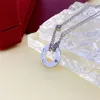 designer kettingen ijs uit ketting goud Zilver plaat liefde sieraden cirkel natuursteen initiaal heren diamanten hangers initiële luxe ketting gepersonaliseerd