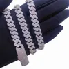 10mm 18-24 polegadas banhado a ouro S925 prata esterlina passar teste moissanite diamante corrente cubana colar 7/8/9 polegadas pulseira links jóias para homens mulheres presente agradável