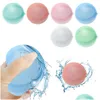 Other Pools Spashg Reusable Water Balloons For Kids Adts Summer Splash Party Toys Easy Quick Fun Outdoor Backyard Sile Bomb Balls Dh8Js