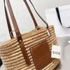 Fashion Designer Shoulder Bags Trendy Luxurys Brands Mini Bucket Bag For Mens Womens Summer Casual Vacation Straw Bags Basket Bag Purses