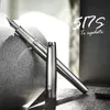 Ручки 517S LT Hongdian Metal Metal Staine Steel Fountain Fountain Pen Ef/F/Bent Nib Commertive Gif