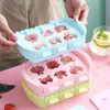 2024 Cartoon Popsicle Mold Ice Cream Mold Ice Cube Maker Ice Cube Tray Ice Mold For Party Bar Kitchen Ice Pop Maker Mold Ice Tray