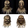 Party Masks Halloween Scarecrow Head Cover Costume Headgear For Masquerade Cosplay Scary Mask 230630