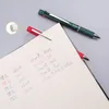 펜 1pcs 사쿠라 5in1 다기능 컬러 젤 펜 (0.5 자동 연필 + 0.4mm 4color 젤 펜) 낮은 무게 중심 쓰기