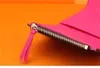 Designer porte-monnaie petit portefeuille femme porte-cartes luxe femmes Louisity bouton de couleur Vuttonity Compact court portefeuille marron fleur Mini portefeuilles avec boîte orange