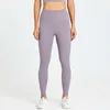 2023 Yeni Çıplak Yoga Pantolon Kadınlar için Hiçbir Gariplik Iplik Yüksek Bel ve Kalça Kaldırma Sıkı Elastik Ayaklar Spor Fiess Pantolon