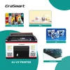 Erasmart 2023 A3 UV Flated Printer Glass Mug DIY LED 3D Phone Case Printing Machine A3 UV Printer
