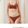 Nowe kobiety mody bawełniane bawełniane biustonosze Zestawy biustonosze dla Lady Push Up Bra Set Wygodna seksowna bielizna WXTZ42001270Z