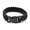 Bracelety Paracord Paracord dla mężczyzn dla mężczyzn Kobiety na kemping turystyka linowa link Bransoletka Bransoletka Bierek Bluga