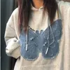 Women s Hoodies Sweatshirts 2023 Ropa Mujer Fashion for Women Streetwear Harajuku Oversized Pullovers Tops Korean Patchwork Hooded Y2k 230701