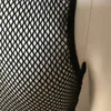 Men's Tank Tops M2XL Summer Style Fashion Fish Tulle Net Tanks Men Sexy Lingerie Fitness Tees Night Club Plus Size Sleeveless Black Shirt 230630