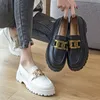 Schuhe Designer-Schuhe Damen-Loafer-Pumps, elegant, mittlerer Absatz, Damenschuhe, 2023, Plateau-Sneaker, Mädchen, Keilabsatz, große Größe 42