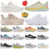 Laufschuhe HOKA One One Clifton 9 Vibrant Orange Coastal Sky Triple Black White Airy Blue Peach Whip Cyclamen Sweet Lilac Bondi 8 Carbon 2 Damen Herren Läuferschuhe