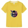 Clothing Sets Wednesday Kids Anime cartoon Tshirt 100Cotton Summer short Sleeve y2k Boys and girls clothes kids 230630