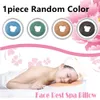 Massaging Neck Pillowws Health Care Silicon Spa Pillow Gel Face Rest Pad Body Back Massage Overlay Silicone Face Spa Pillow Face Cradle Cushion Cover 230701