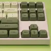 Apparater matcha ryska keycap 124 nycklar xda profil sublimering pbt material japansk/engelsk version