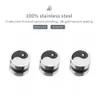 Bracelets Tai Chi Disc Stainless Steel Spacer Bead Yin and Yang Gossip Jewelry Positioning Beads Diy Bracelet Making Material Accessories