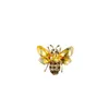 Pins Brooches Korean Fashion Cute Little Bee Cubic Zircon Brooches Elegant Enamel Animal Pin for Women Lovely Clothing Pins Accessori Jewelry 230630