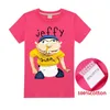 Ensembles de vêtements été Anime marionnette JEFFY jeunesse t-shirts enfants chemise filles enfants drôle t-shirts garçons à manches courtes t-shirts 216Y 230630