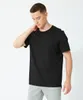 LUU Men T-Shirts Designer luxury Men's Fitness Sports Leisure Outdoor Solid Color Round Neck Short Sleeve Chest Pocket RELAXED FIt T joggers running