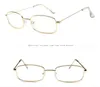 Sonnenbrille 2023 Vintage Luxury Square Women Alloy Mirror Classic Gläses Street Beat Shopping Retro Gafas