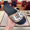 Slippers 2023 Slides Famous Brand Beac Classic Flat Heel Summer Designer Fashion Outdoor Flops Leather Lady Women Shoes Sexy Heels Ladies Sandali Sandals T230706