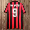 90 91 Camisas retrô CAMISAS DE FUTEBOL 95 96 97 Gullit 01 02 03 12 14 15 Maldini Van Basten futebol KAKA Inzaghi 06 07 PIRLO SHEVCHENKO BAGGIO Ac MIlans JERSEY