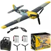 Electric RC Aircraft Volantex Remote Control Airplane B 09 2 4GHz 4CH 400mm Wingspan One Key U Turn Aerobatic RC Plane Warbird Gift Toys 761 11 230630