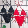 Damen-Bikini, modische Bademode, Damen-Badeanzug, hohe Taille, Bikini, weiblich, zweiteiliges Set, 2 Farben