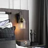 Industrielle Stil Led-Licht Glas Trichter Lampen für Schlafzimmer Wohnzimmer Nachttisch Korridor Wanddekor Spiegel FrontlampeHKD230701