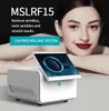Microneedle RF Machine Fractional 10/25/64 Needle Nanochip Wrinkle Acne Scar Stretch Mark Removal Skin Care Tightening