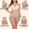 Intimo modellante da donna Faja Shapewear per le donne Controllo della pancia Mutandine BuLifter Senza cuciture Vita alta Body Shaper Coscia corta Biancheria intima dimagranteWome