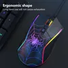 Mice Wire Gaming Mouse Silent Mause Magic 7 Keys Rgb Backlit Mechanical Feel Mini Ergonomic Mouse for Laptop Pc Gamer Computer Mouse