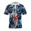 Polos pour hommes 3D HD Impression numérique Hawaii Style Lâche Été Unisexe Parentenfant Vêtements Sport Tops Mode Manches Courtes Respirant 230630