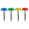 Garden solar mushroom light garden decorative light color insertion lights