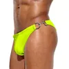 desgaste de natação desgaste de metal fivela bikini wear cuecas masculinas sexy ming troncos para homem gay terno desmiit maiô praia shorts tanga 230217186