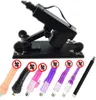 Women's full-automatic gun machine masturbation device with vibrating rod simulated penis female adult sex products