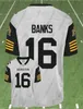 2023 New Style #2 Johnny Manziel #16 Banks Hamilton Tiger Cats Custom Jerseys Any Name Any Number White Black