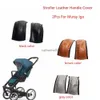 PU LEATHER ARMREST COVER FÖR MUTSY IGO TRACTBUPPER SLEEVE CASE BAR STOTLIGT COVER Baby barnvagn PRAM Tillbehör L230625