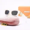 مصمم الأزياء نظارة شمسية Goggle Beach Sun Glasses for Man Woman Eyeglasses Shades 10 Colors Ender Tendy Experial عالية الجودة