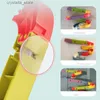 Baby Bath Toys DIY Slide Tracks Pipeline Yellow Ducks Badtub Spela Rainbow Shower Water Education Toys for Children L230518