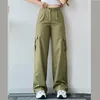Pantalones de hombre Y2K Mujer Streetwear Techwear Cargo Coreano Harajuku Paracaídas Pista para hombres Pantalones de chándal Joggers de pierna ancha Pantalones Ropa 230630