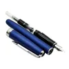 Pens MMS Kaigeli 356 Classic Fountain Iridium Pen Silver Clip Medium NIB Pisanie Prezentacja Mody Busines