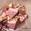 Geschenkverpakking Creatief Bonbondoos Bruiloft Gunst Geschenkverpakking Lint Chocolade Roze Zakken Babyshower Feestelijke Bruidsdouche Feestartikelen 230630