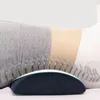 Back Massager Half Moon Bolster Semi-Roll Pillow Ankle and Knee Support Elevation Back Lumbal Neck Relief smärtkvalitet Minneskum Fyllning 230630